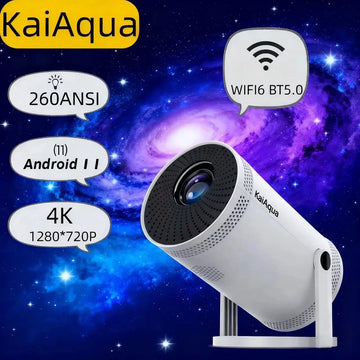 Home theater outdoor portable projector Transpeed Android 11  260ANSI projector Allwinner 713 1280 * 720P4K180 BT 5.0